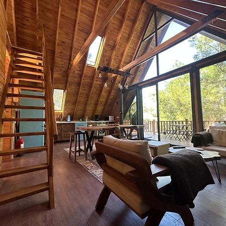 Panurlawoodenhouse Oezel Havuz& Sauna Mavi エクステリア 写真