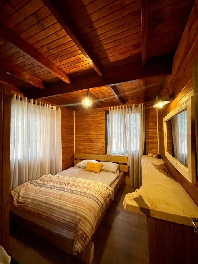 Panurlawoodenhouse Oezel Havuz& Sauna Mavi エクステリア 写真