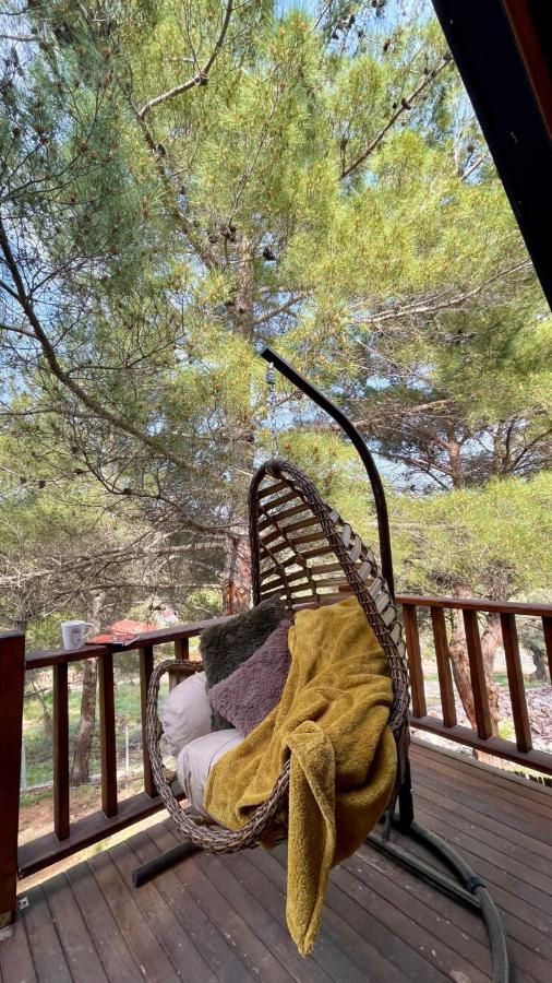 Panurlawoodenhouse Oezel Havuz& Sauna Mavi エクステリア 写真