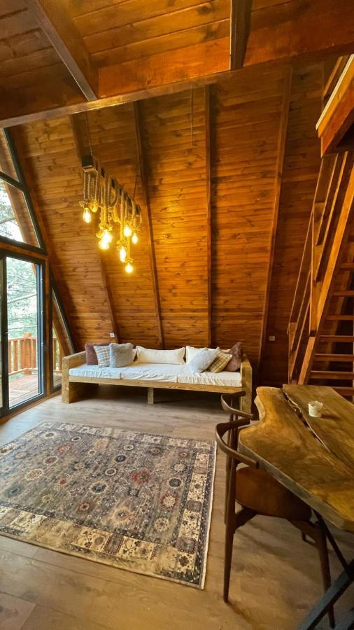 Panurlawoodenhouse Oezel Havuz& Sauna Mavi エクステリア 写真