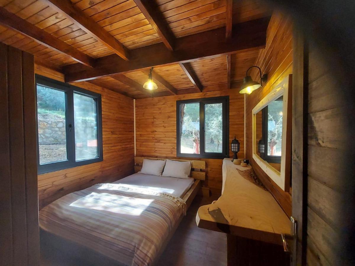 Panurlawoodenhouse Oezel Havuz& Sauna Mavi エクステリア 写真