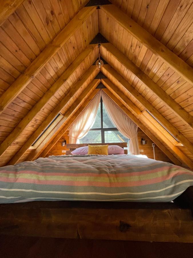 Panurlawoodenhouse Oezel Havuz& Sauna Mavi エクステリア 写真