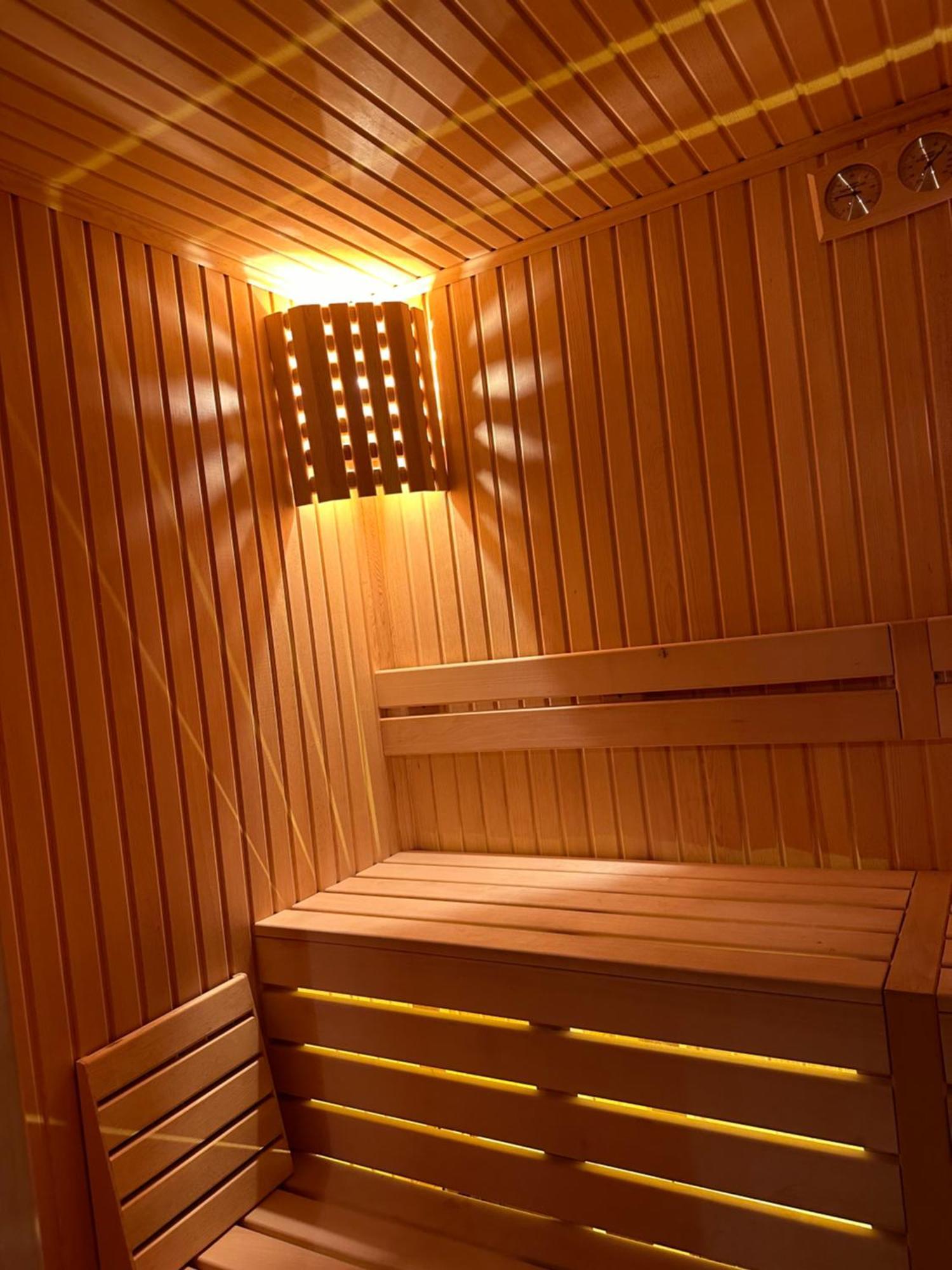 Panurlawoodenhouse Oezel Havuz& Sauna Mavi エクステリア 写真