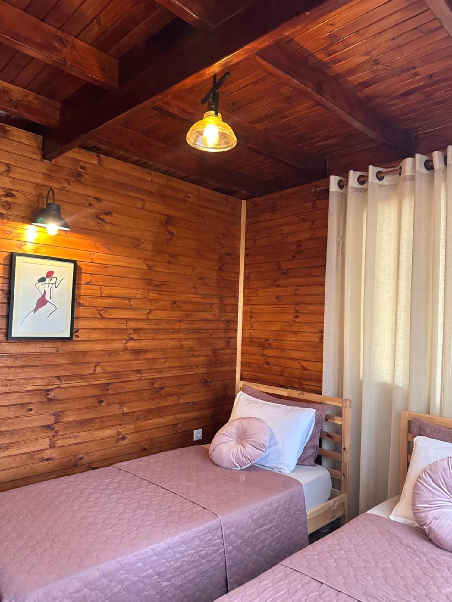 Panurlawoodenhouse Oezel Havuz& Sauna Mavi エクステリア 写真